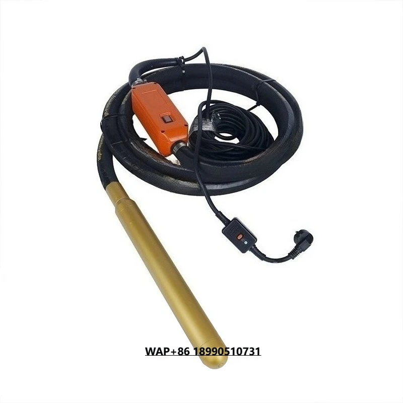 Hot AC 110V High Frequency Portable Vibrator with Electronic Invert and Inner Motor in the Poker Head Internal Concrete Vibrator