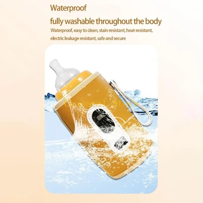 جهاز تحميص زجاجات الأطفال بشاشة عرض رقمية تعمل بمنفذ USB E7CE مع تنظيم حراري دقيق للتغذية المباشرة بالتيار المباشر