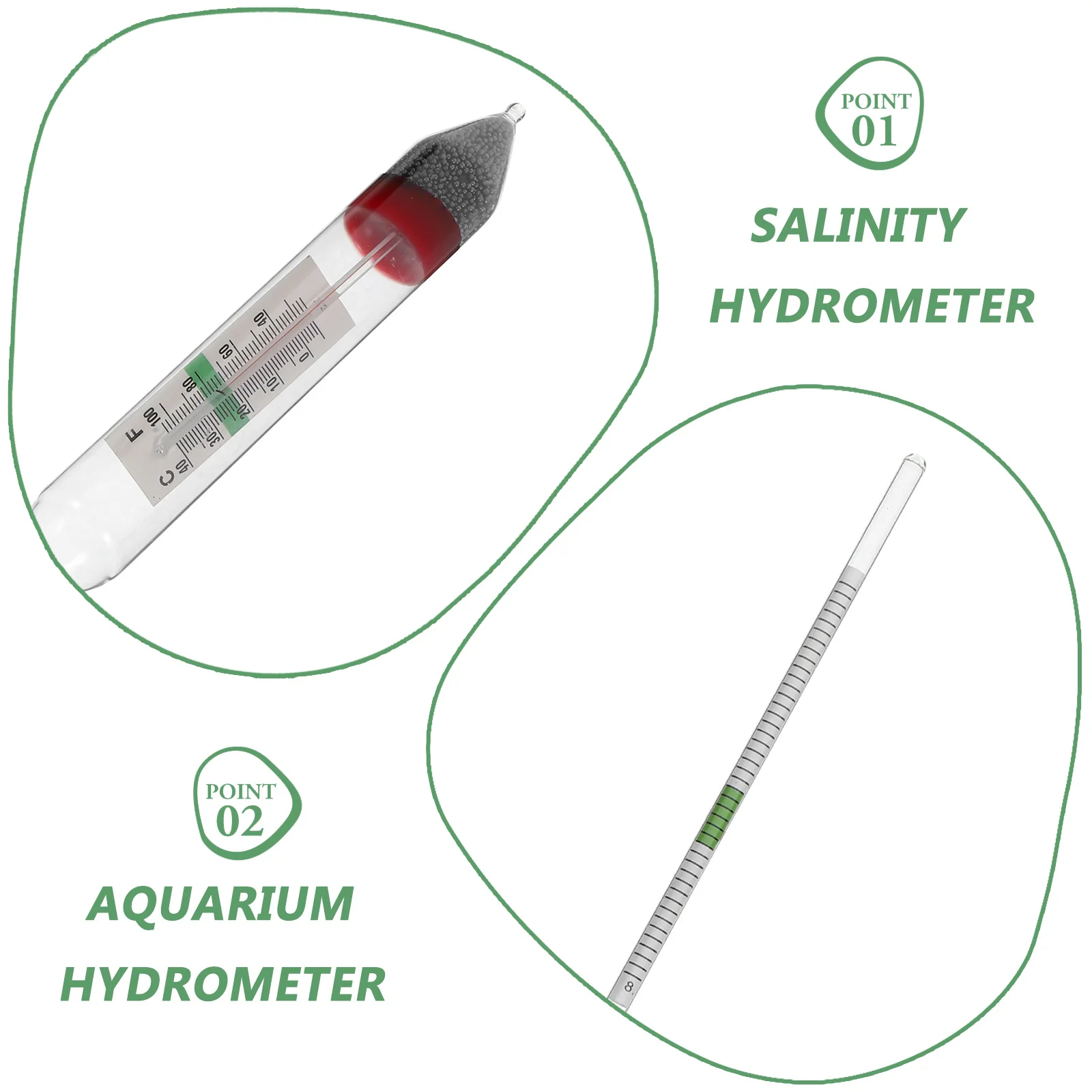

Fish Tank Salinity Hydrometer Reliable Sea Water Testing Tool for Measuring Salinity and Ensuring Healthy Aquatic Conditions