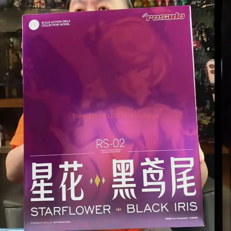 在庫あり 1/10 ロシャプロジェクト核クラフトスターフラワーブラックアイリスメカニカルガールアクションフィギュアポーズ可能なモデルキットコレクター用