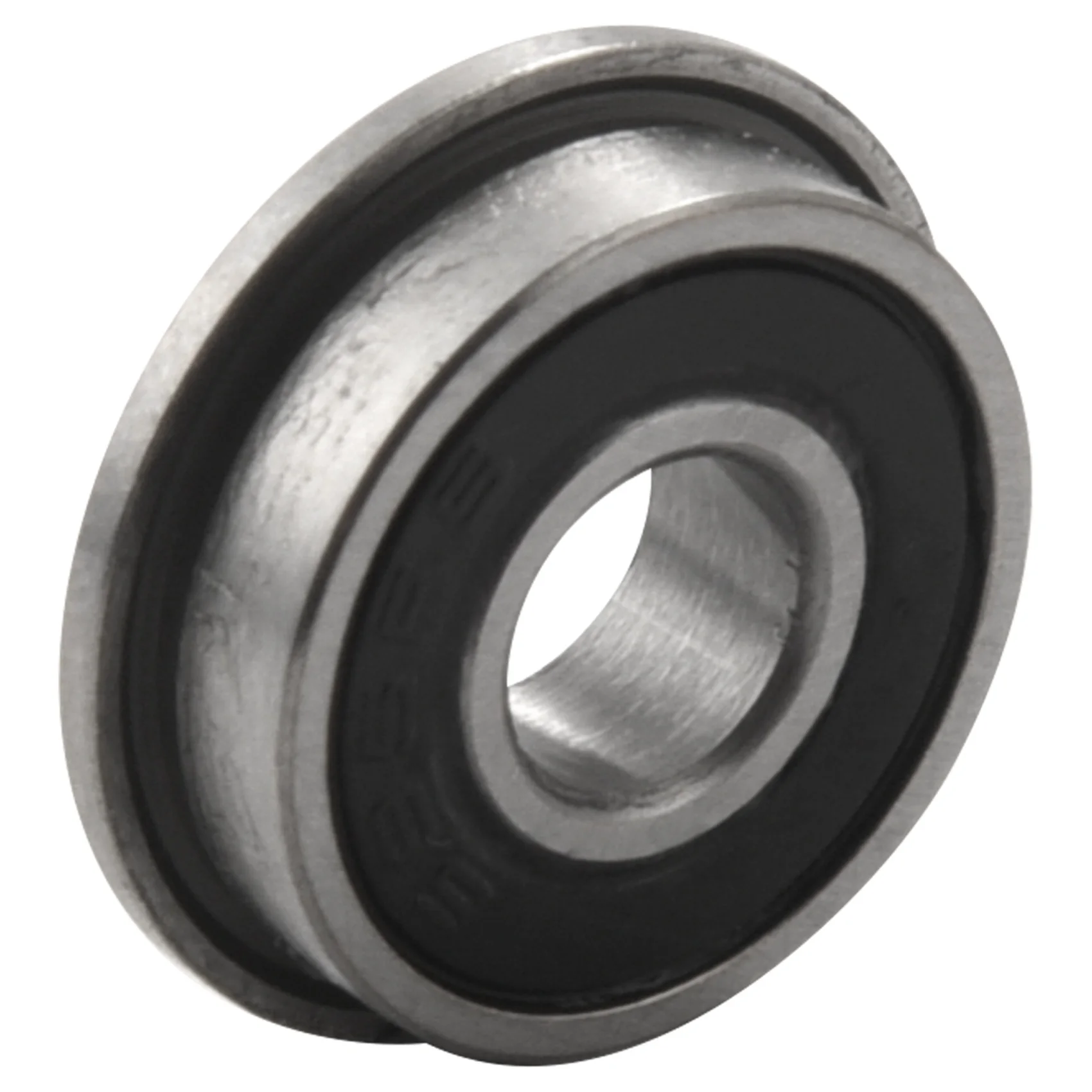 TFTP-10Pcs F695-2RS Bearing 5X13x4mm Flanged Miniature Deep Groove Ball Bearings F695RS For VORON Mobius 2/3 3D Printer