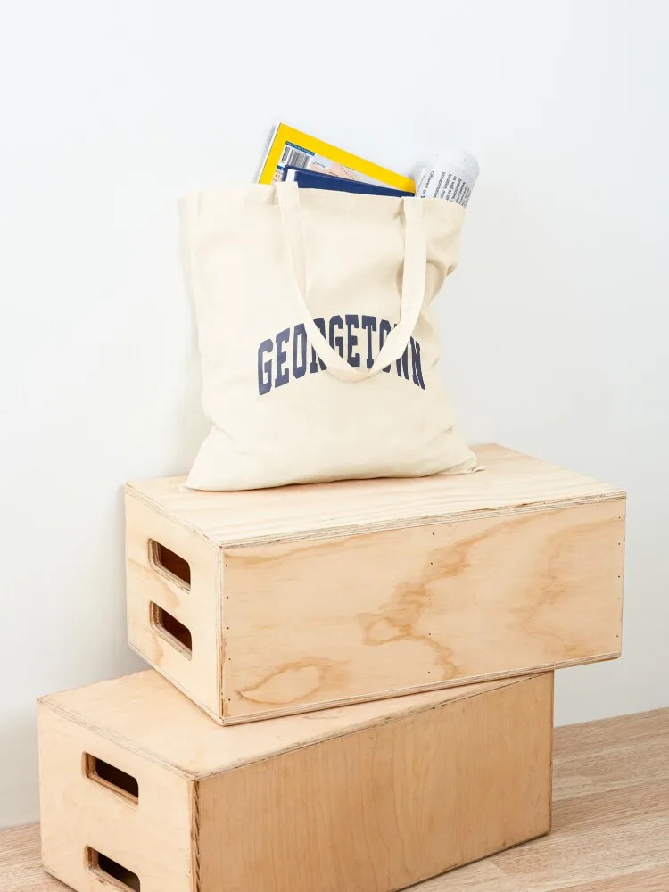 Georgetown varsity lettering Tote Bag tote bags men large size bags tote bag woman Canvas Bag