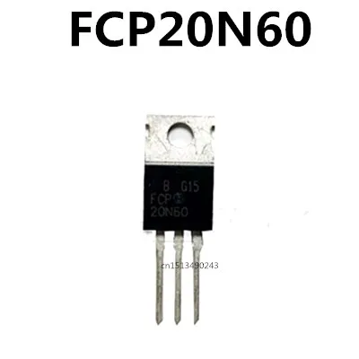 

Оригинальный новый 5 шт./FCP20N60 TO-220 600 В 20 А