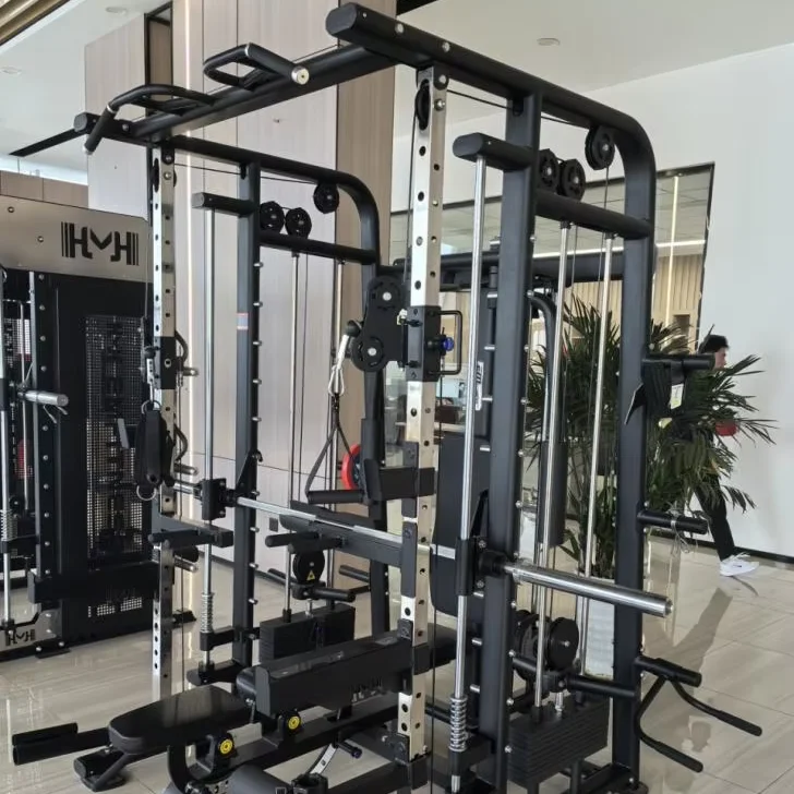 

2024 Fitness Exercise All in One Multi Functional Station Trainer Functional Trainer Commercial Smith Machine in One