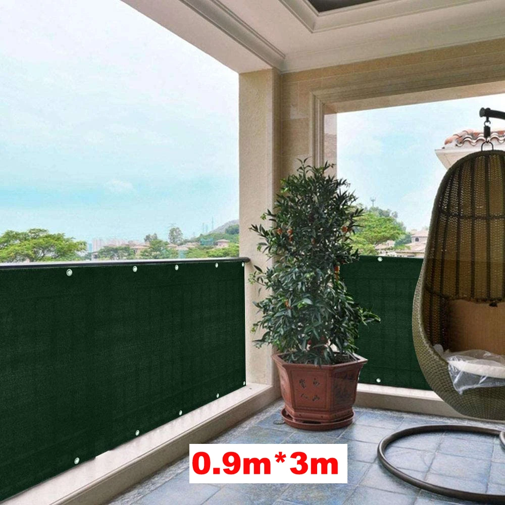 Pare-brise gris avec clôture, filet d'ombrage en maille, couverture pour mur, jardin, cour, arrière-