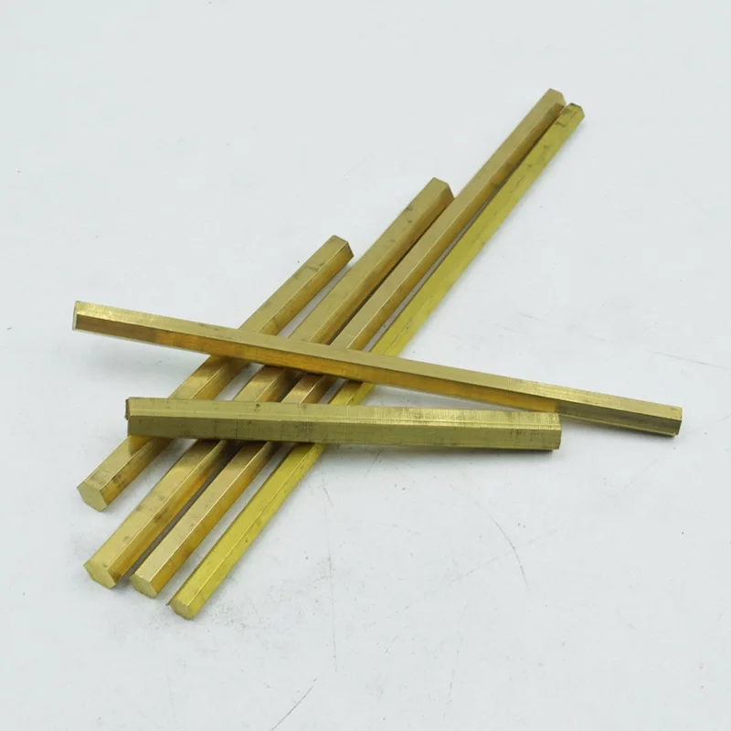 Brass Hexagonal Bar Brass Hex Rods 3mm 4mm 5mm 6mm 7mm 8mm 9mm 10mm 11mm 12mm 13mm 14mm 15mm 16mm 17mm 18mm 19mm 20mm 30mm 40mm