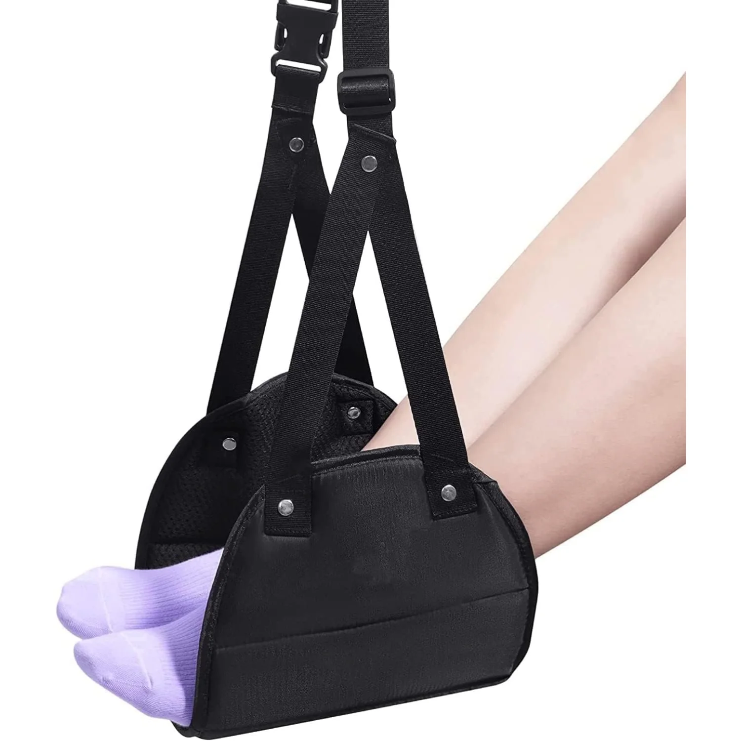 ที่วางเท้าแบบพกพาที่วางเท้าเดินทางเที่ยวบินพกพาที่วางเท้าปรับความสูงที่วางเท้าอุปกรณ์การเดินทางที่วางเท้าเปลญวน (