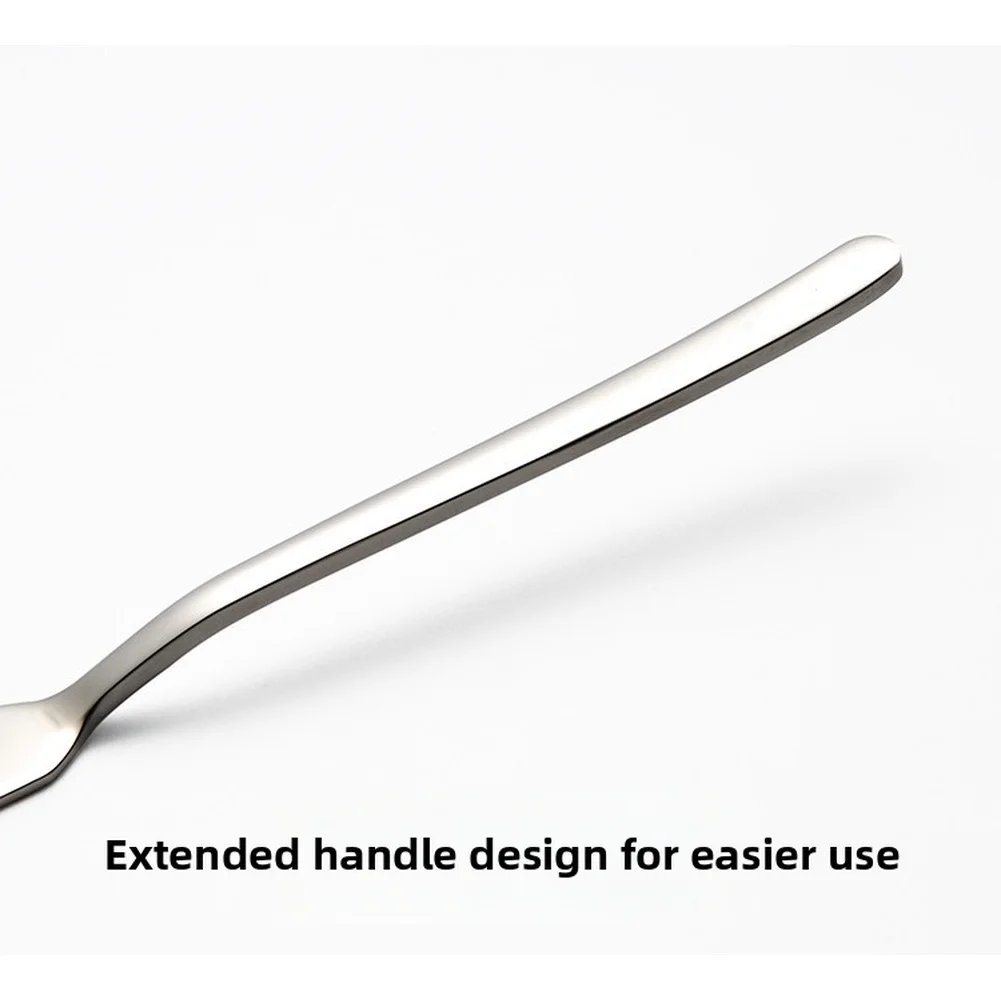 304 Stainless Steel Spreading Utensil for Butter Cream Cheese and Soft Foods with Mirror Polished Finish and Ergonomic Shape