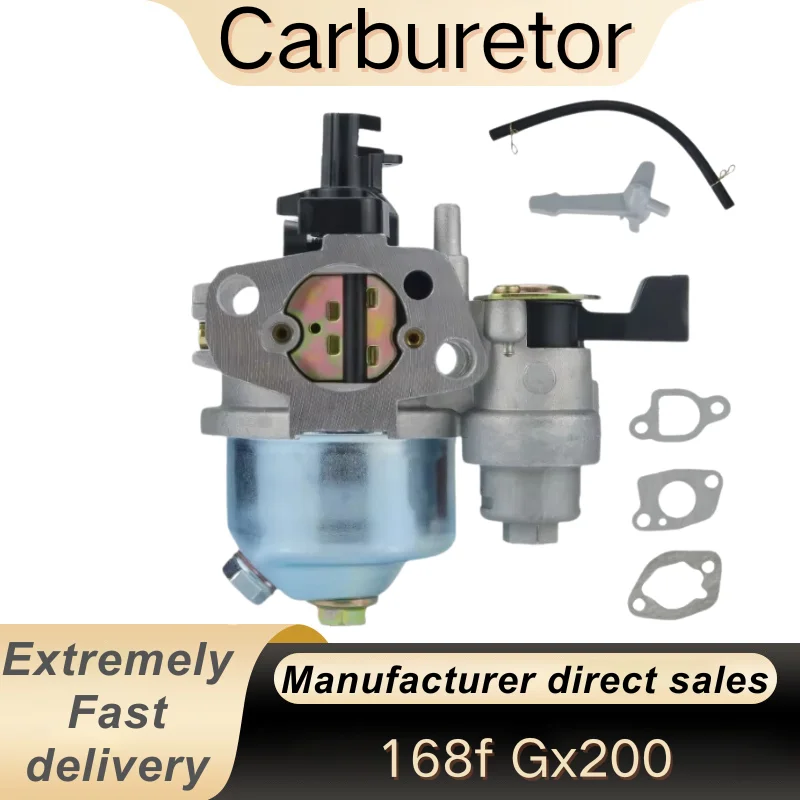 

Carburetor and Water Pump for Honda Gx160 Gx168f Gx200 5.5hp 6.5hp Fuel Line Gasket Manager Engine