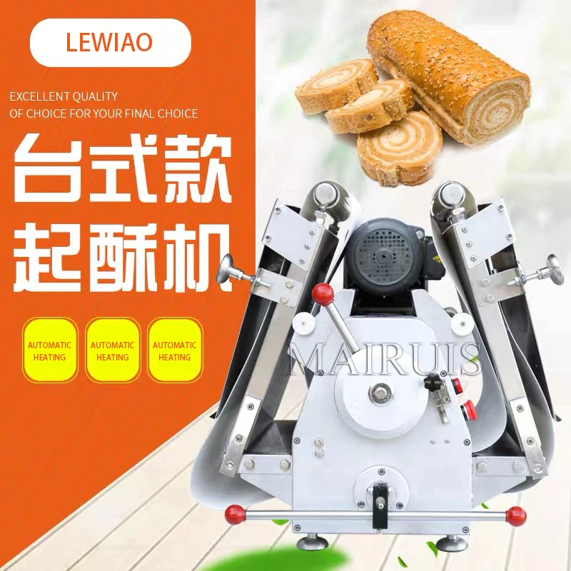 Automatic Bread Dough Pastry Machine Pizza Dough Sheeter Egg Tart  Bread Shortening Making Machine