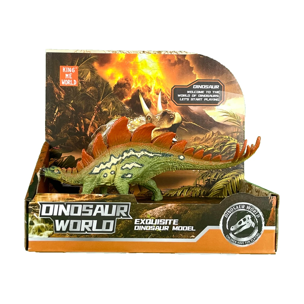 Neue jurassic stegosaurus jurassic park film statisches modell tier dekoration sammeln halloween weihnachts geburtstags geschenk kidstoy