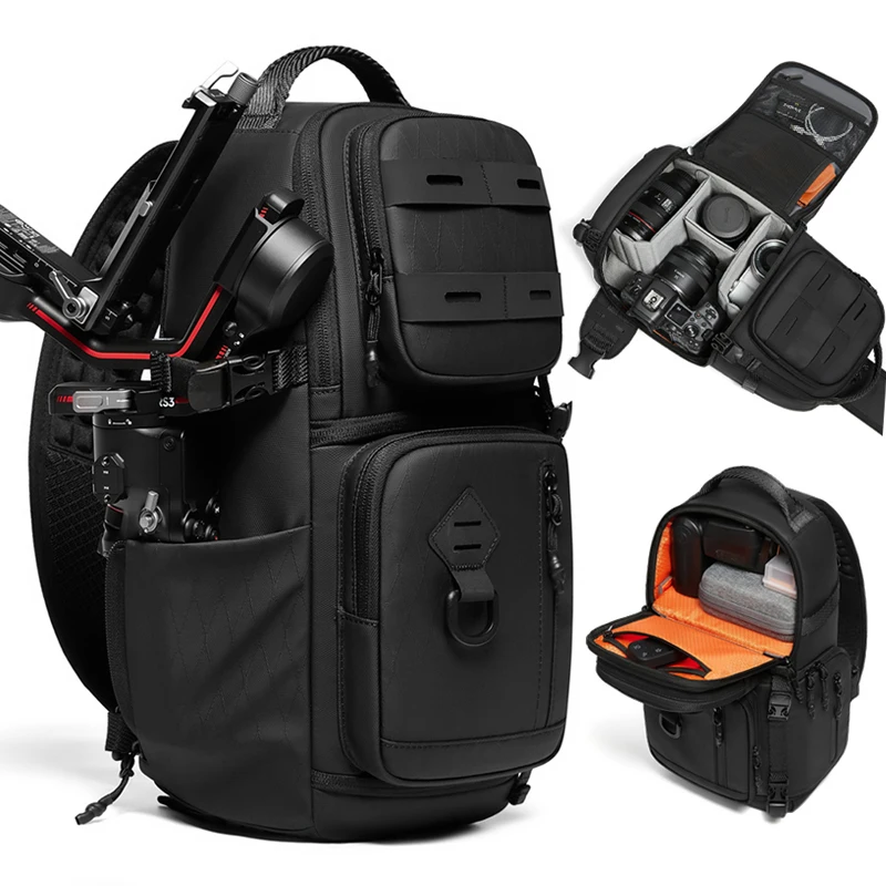 

Camera bag shoulder photography bag professional digital storage bag outdoor portable crossbody SLR camera backpack