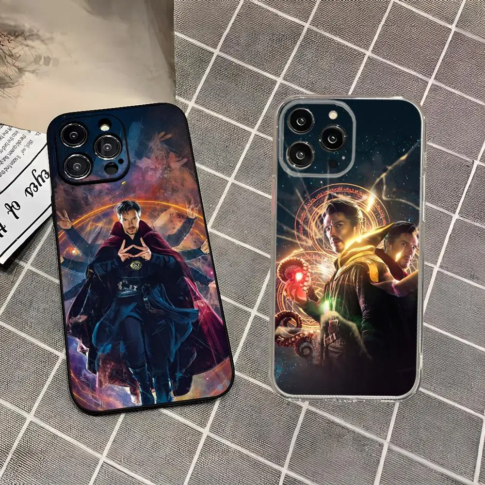 Чехол Доктор Странный для телефона Iphone 16 15 14 13 Pro Max Mini 11 12 Xr X Xs 7 8 Plus