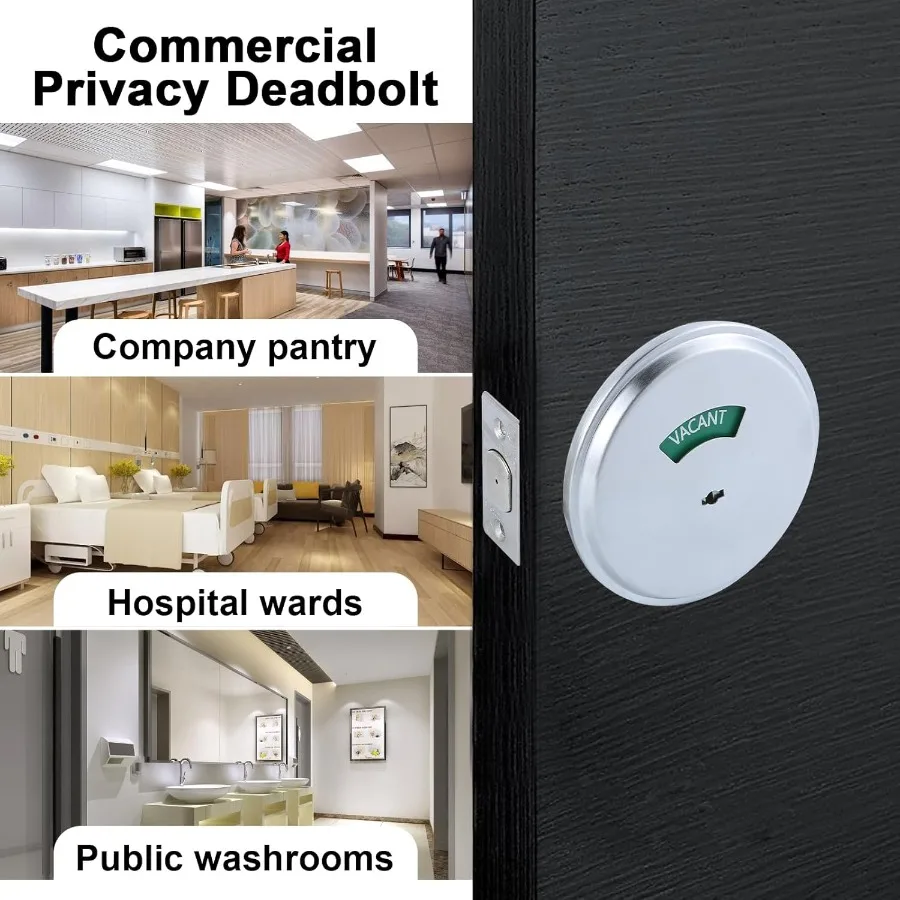 HighSecurity Grade 2 Deadbolt مع ميزات الخصوصية المحسنة، مثالية للتطبيقات التجارية بما في ذلك مساحات البيع بالتجزئة للمكاتب