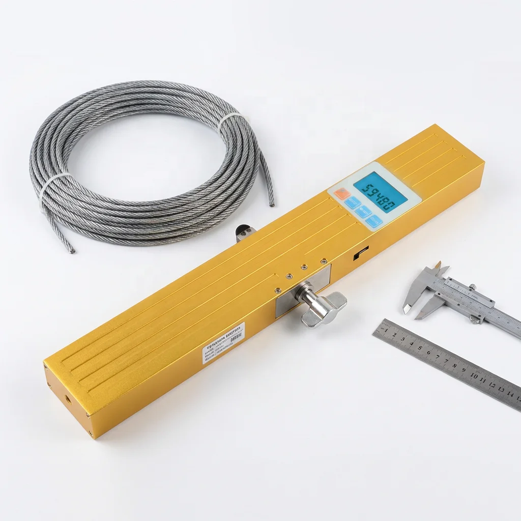 5000N Digital Elevator Wire Rope Tensionmeter DGZY5000 with High Precision Dynamometer Portable Tension Meter Tester DGZ-Y-5000