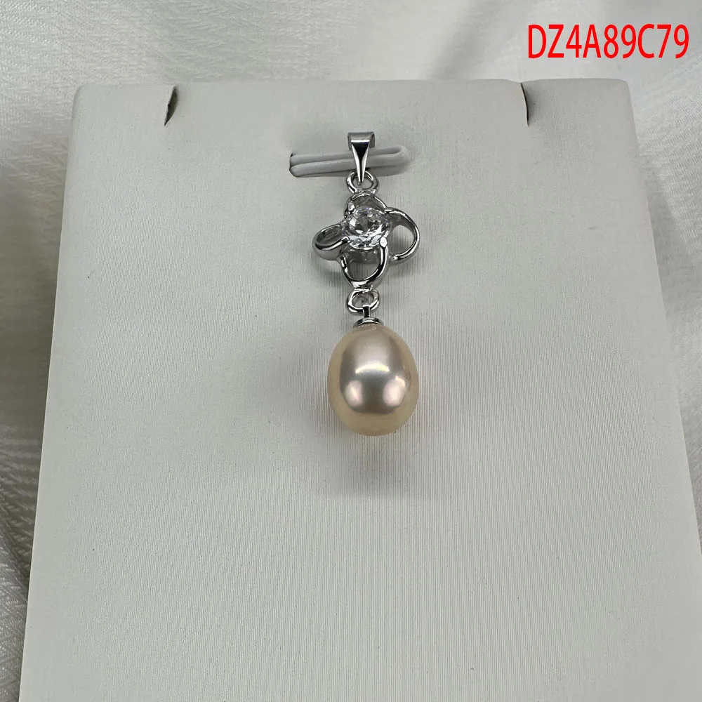 

Natural Freshwater Pearl Chinese Knot Pendant 8-9mm Teardrop/Onion Shape Multicolor Glossy Elegant Cute Fashion Delicate Jewelry