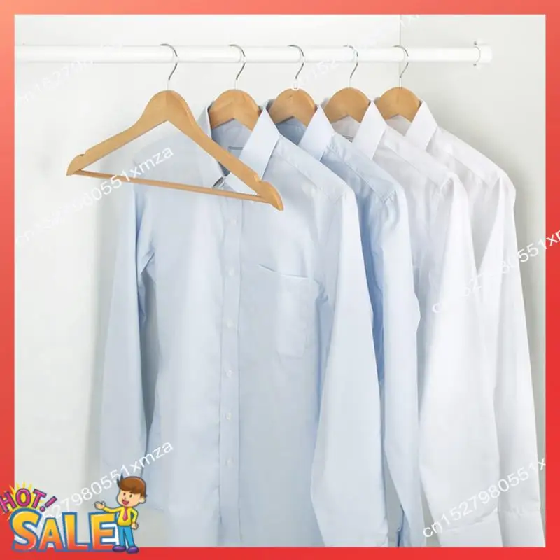 

ABCL Solid Wood Clothes Hanger For Home Use, Basics Wood Suit Clothes Hanger Wooden Clothes Hanging Rack