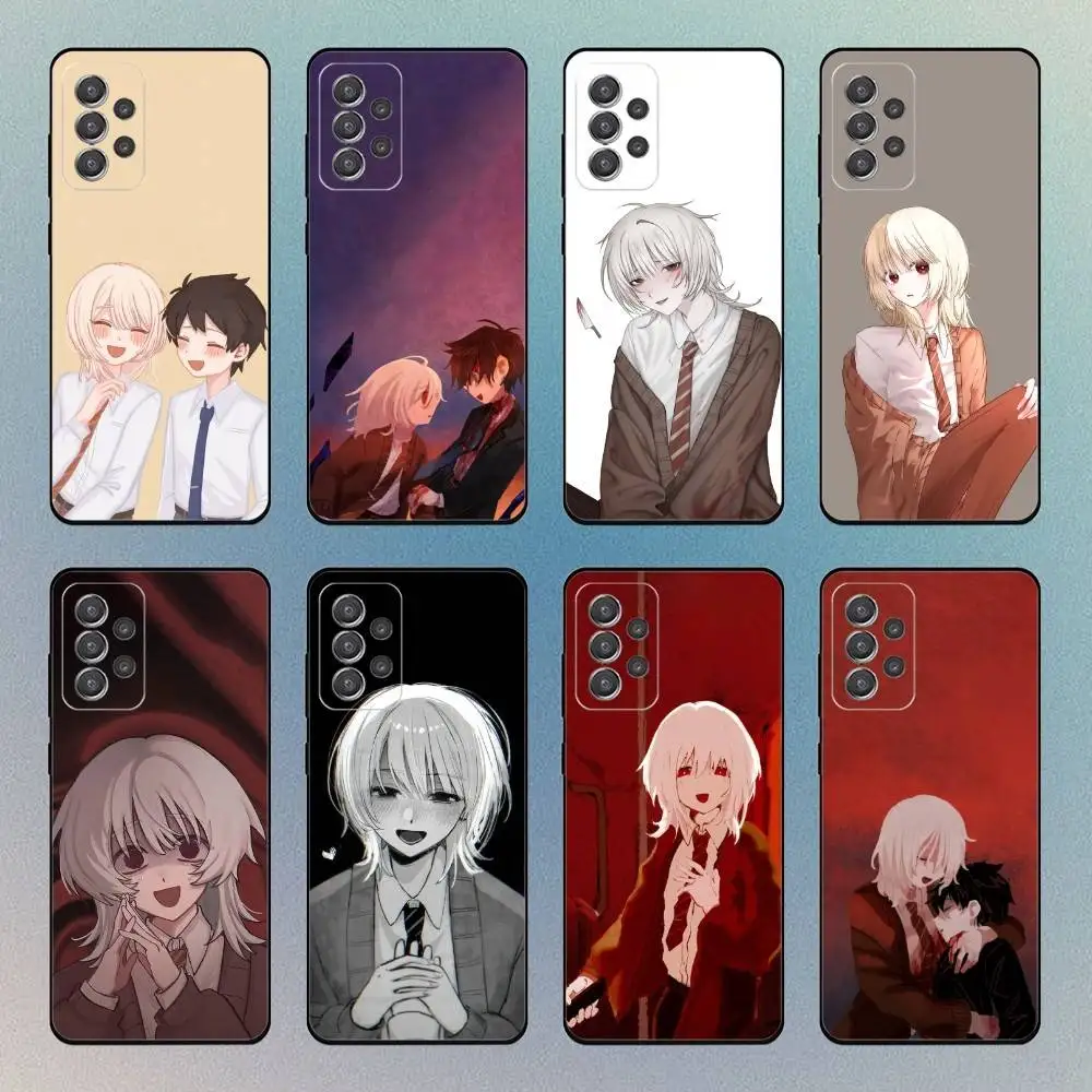 

S-Saihate Station S-Shion Phone Case For Samsung S25,S24,S21,S22,S23,S30,Ultra,S20 Black Soft Case