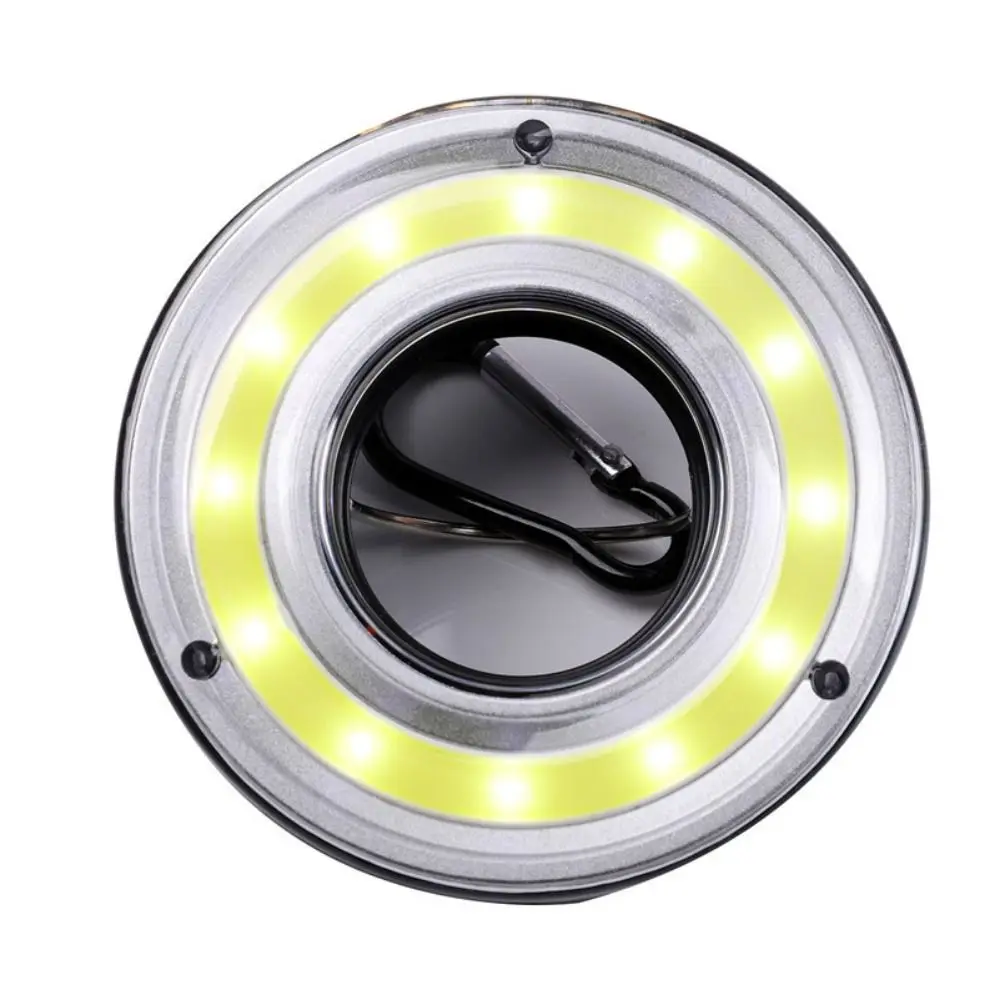 Three Modes Glow Golf Hole Light Waterproof Carabiner Hook Camping Tent Light Climbing Buckle Luminous Emergency Light