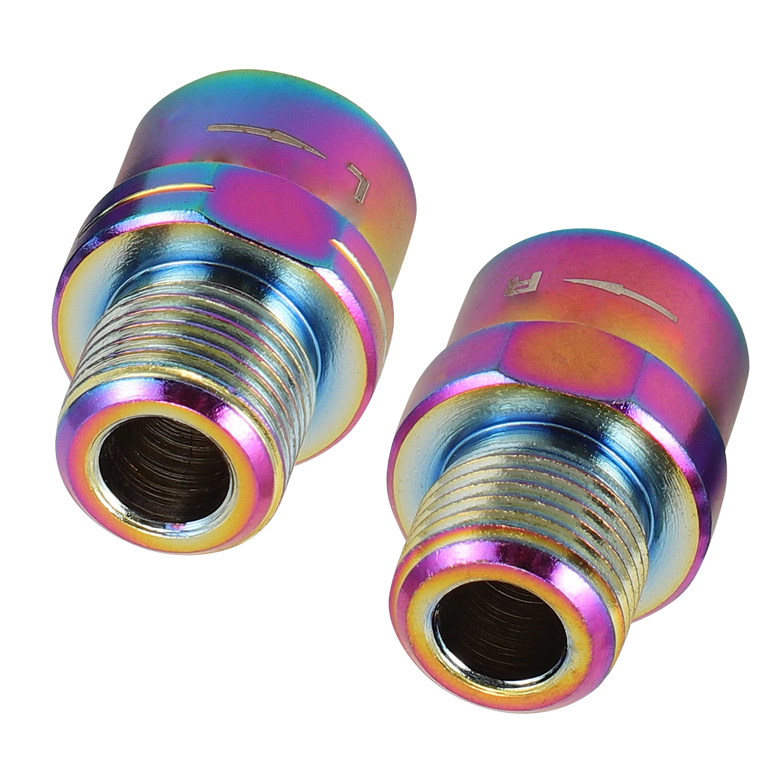 

2 Pcs Cycling Pedal Extender Adapter Accessory Lengthen Aluminum Alloy Extenders Bicycle
