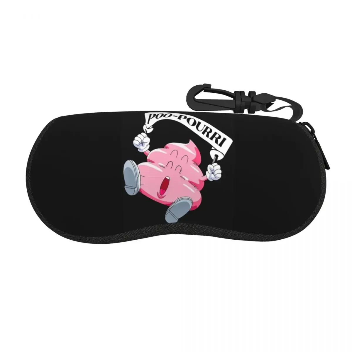 

Dr Slump Arale's Pink Poop Shell Glasses Case Protector Sunglasses Box Women Men Soft Eyeglass Bag Pouch