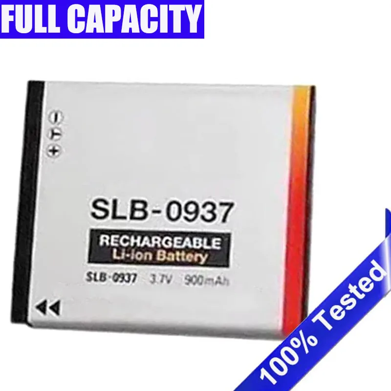 900mAh SLB-0937 SLB 0937 SLB0937 Digital Camera Battery For Samsung L730 L830 i8 NV33 NV4 Battery