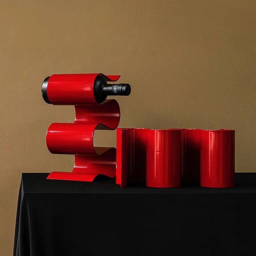 Storage Rack S-type Red Wine Rack Home Display Decoration Ornament