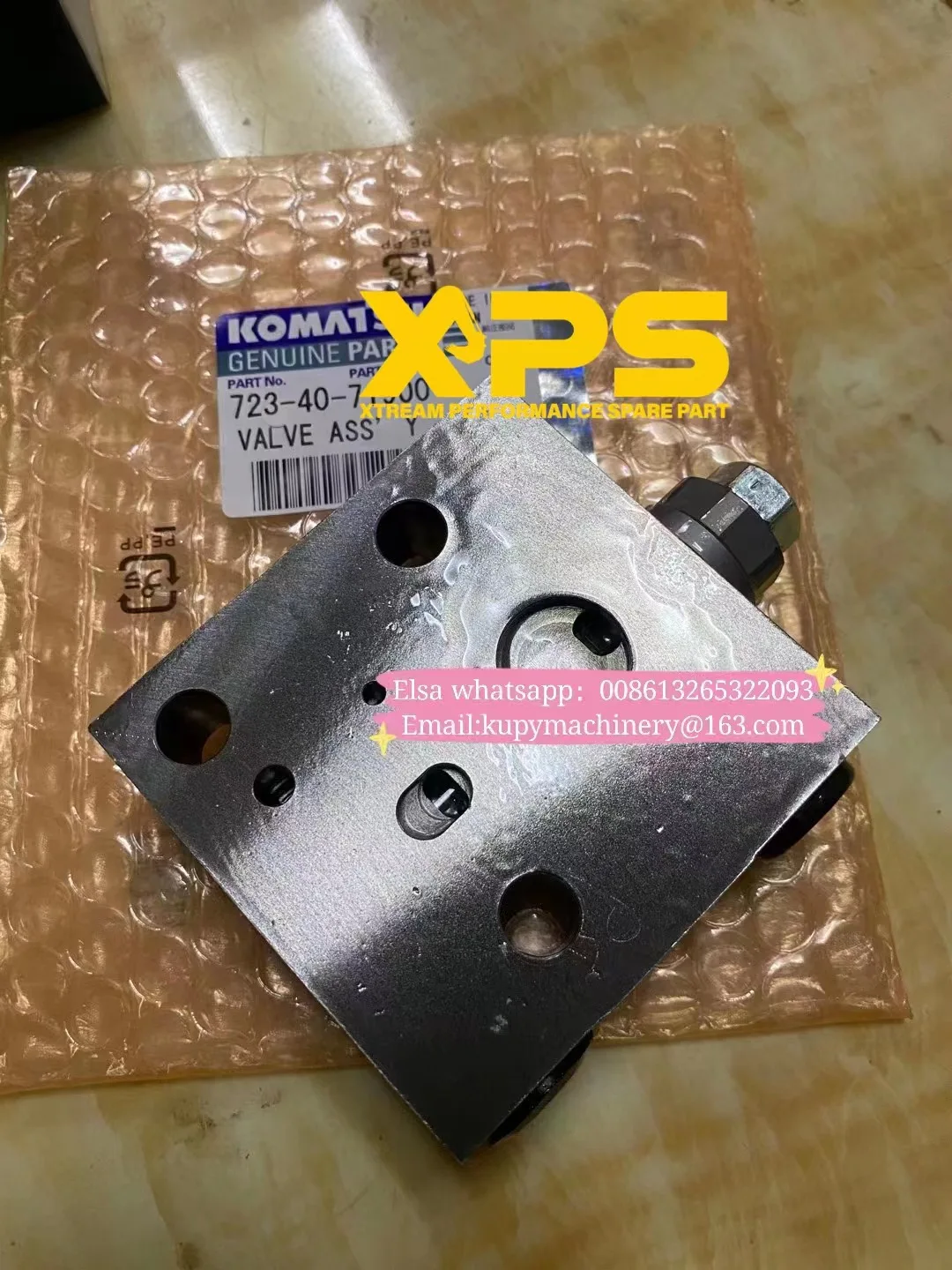 XPS 723-40-71800 ORIGINAL  QUALITY Reducing Valve for Komatsu pc220-7 pc200-7 pc200-8 pc300-8 723-40-71800