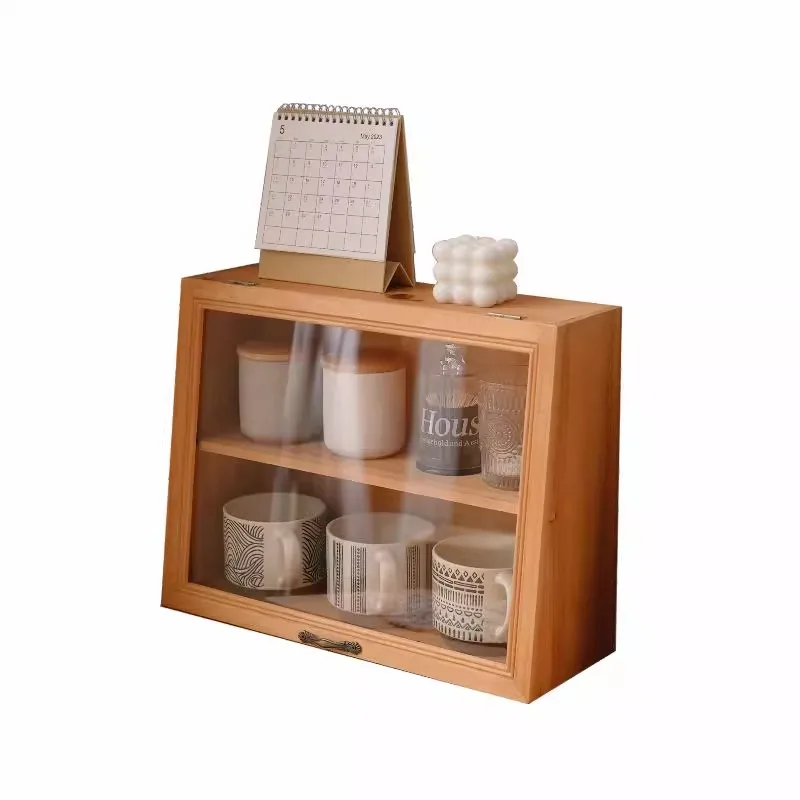 Household desktop cups, utensils, miscellaneous items, organizing small cabinets 1