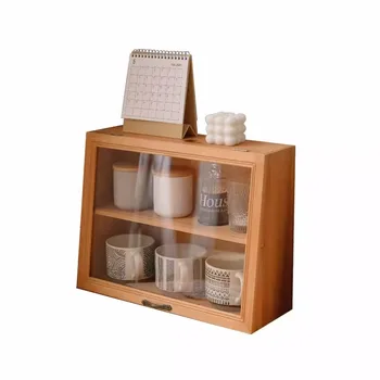 Household desktop cups, utensils, miscellaneous items, organizing small cabinets 1