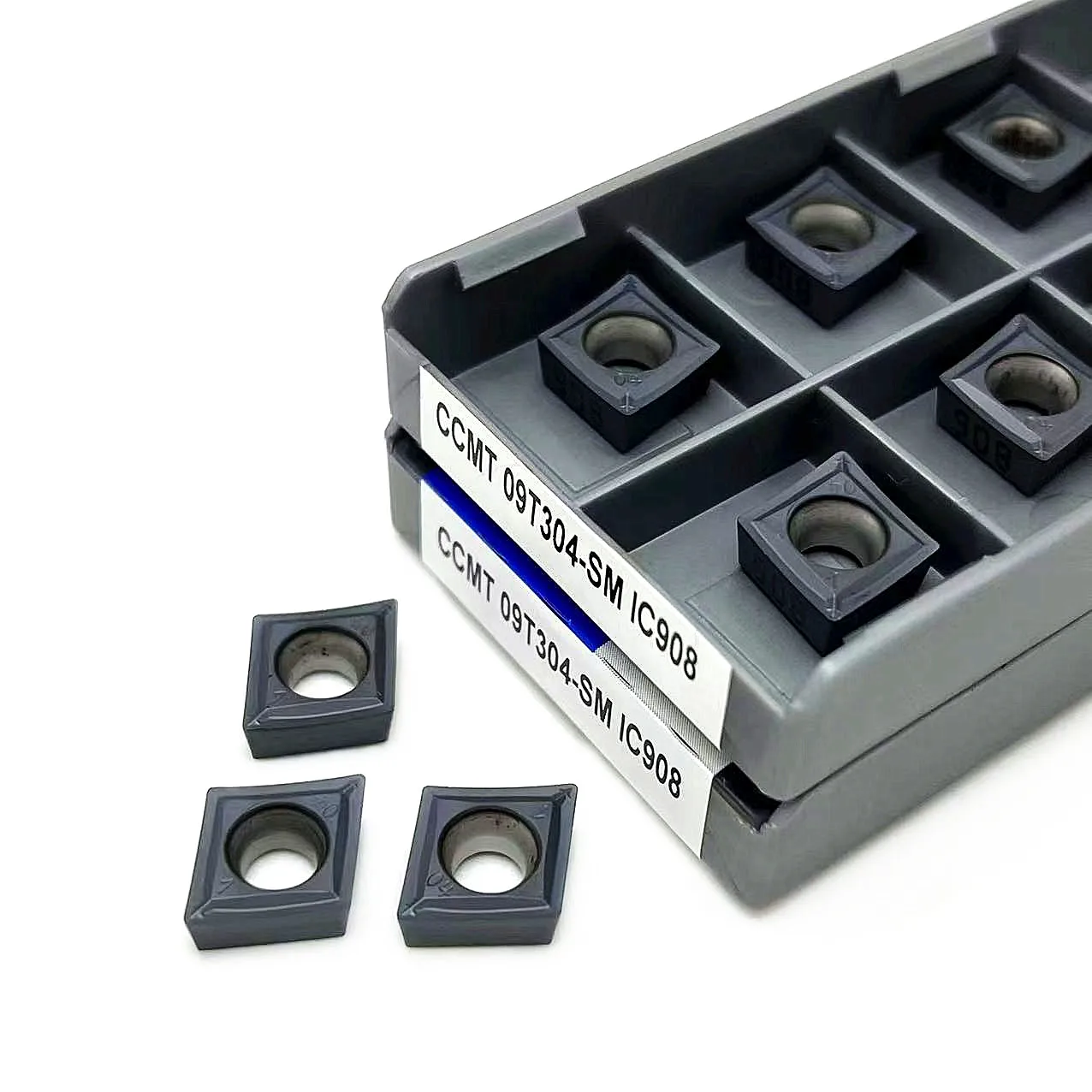 10 шт., внутренняя фреза CCMT09T304 SM IC907 IC908, детали токарного станка, режущий инструмент, токарный станок с ЧПУ, Tokarnyy CCMT