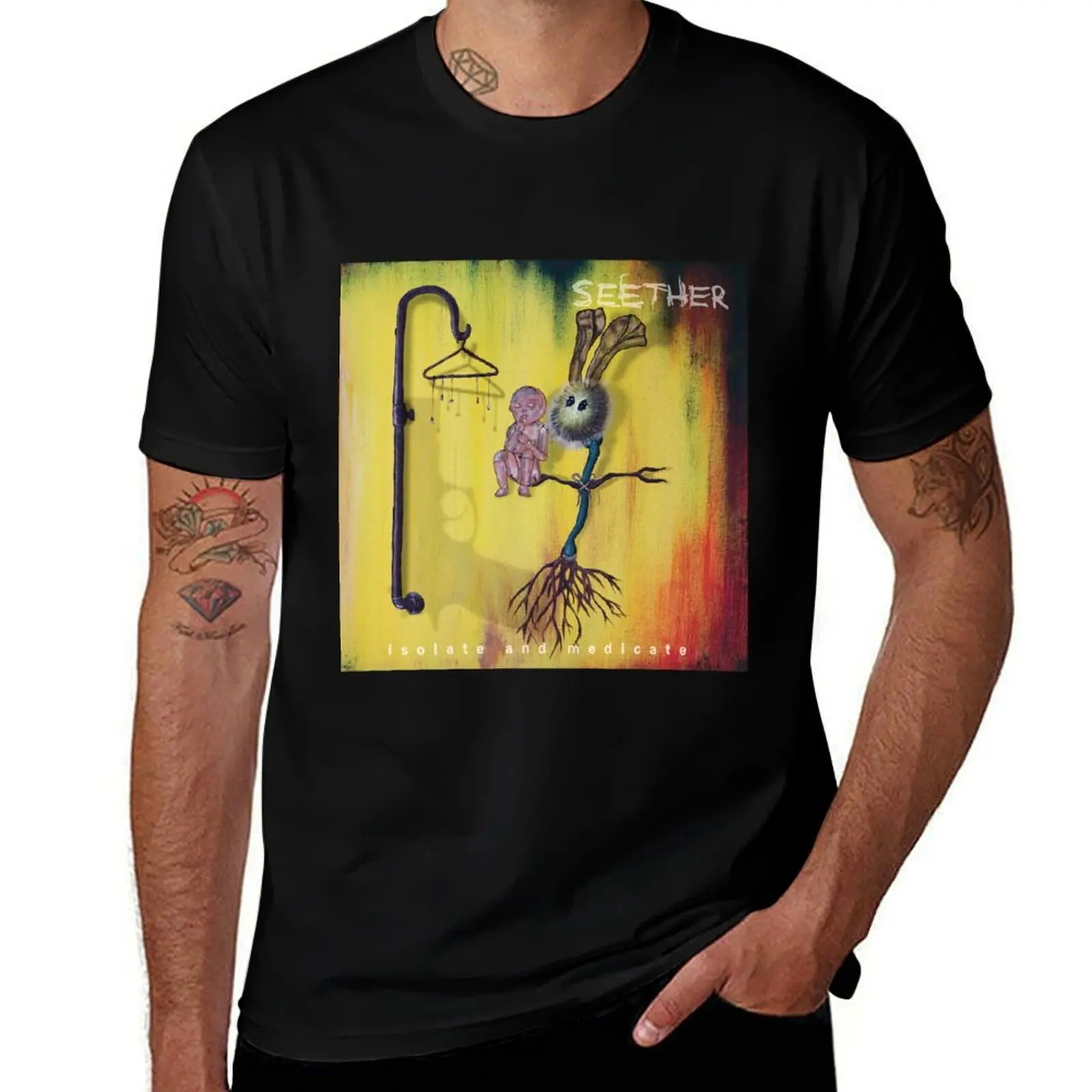 Seether Isolate and medicate T-Shirt Quick Dry Light Sports T-Shirt