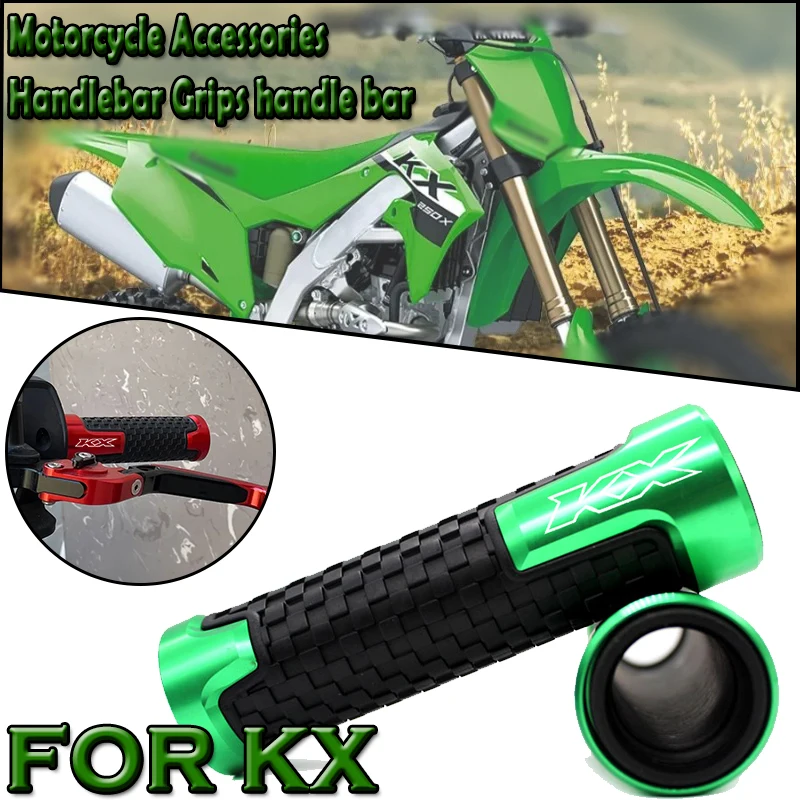 Motorcycle Accessories Handlebar Grips Handle Bar Grip For KX65 KX85 KX125 KX250 KX250F KX450F 2000~2022 2023 2024 2025