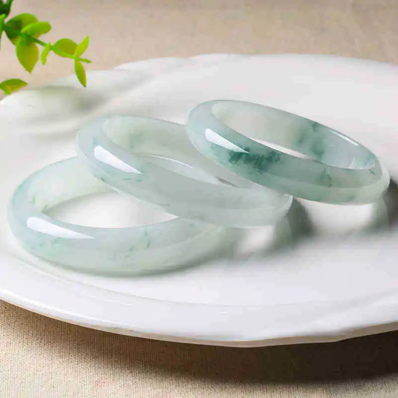 

Браслет из Мьянмы с плавающим цветочным нефритом, оптовая продажа, поддержка повторной проверки, отправка сертификата, бесплатная доставка