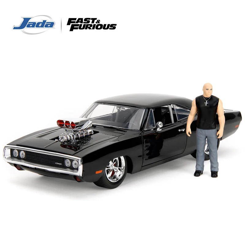 jada-1-24-fast-furious-1970-dodge-charger-modelo-fundido-a-presion-de-dom-iconico-charger-negro-con-figura-coleccionable-de-dom-jd35907