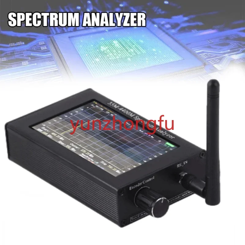 For 35M-4400MHz Handheld Spectrum Analyzer 4.3-Inch Screen High-Precision VOC Signal Source Simple