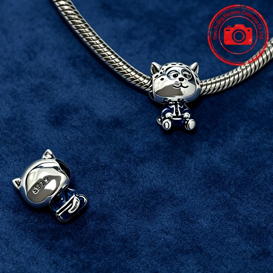 Heißer Verkauf: Feine Charm-Perlen in Form von Spinne, Hase, Kuh, Maus, Schwein, Hund, Bär, Elefanten, passend für Original 925 Silberarmbänder, DIY-Schmuckgeschenke