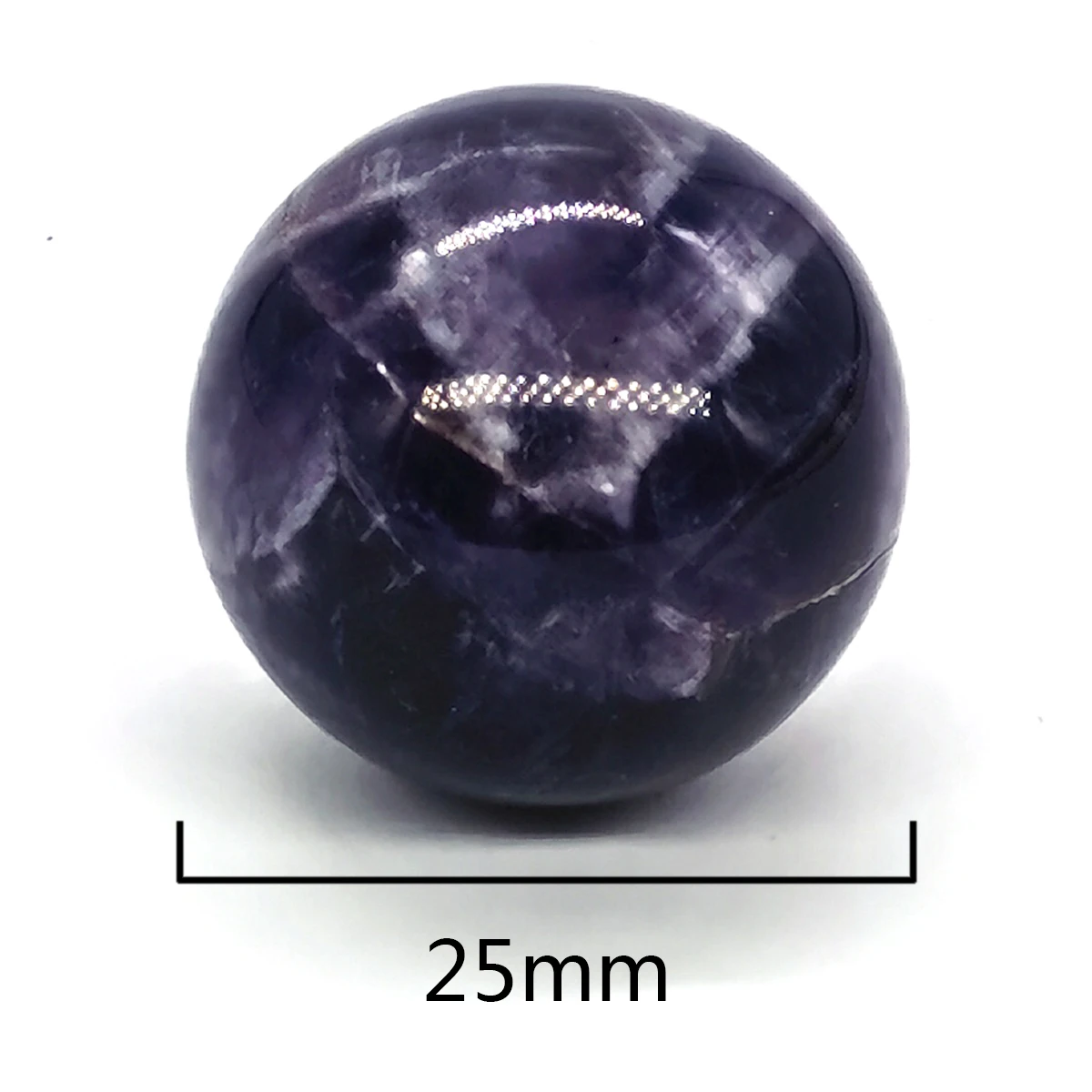 25mm Crystal Ball Natural Stone Round Sphere Balls Beads Love Amethyst Reiki Healing Quartz Globe Chakra Spiritual Wholesale