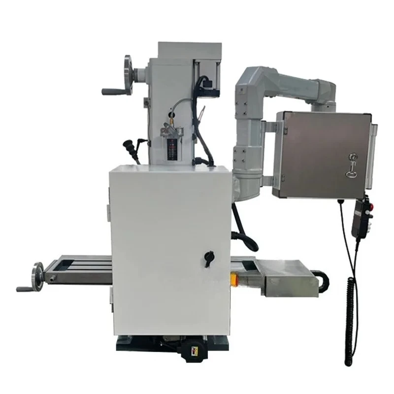 EM35 Multi-functional drilling and milling machine Customized Vertical small metal electronic milling machine Table 840*210mm