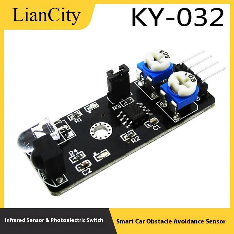 Infrared Obstacle Avoidance Sensor for Smart Car Long Distance Photoelectric Switch