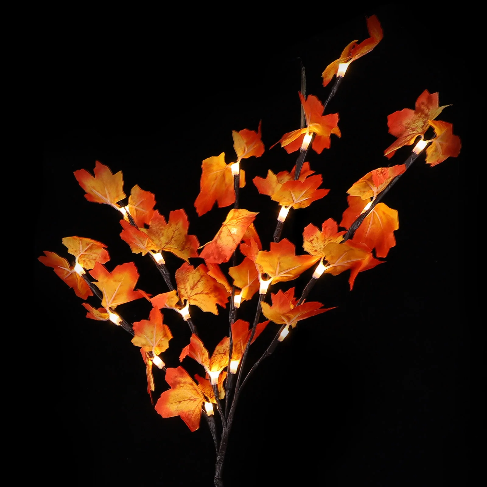 Glowing Maple Leaf Cuttings Party Branch Light LED Branches Tree Lights Willow Lamp Adorable Decorative