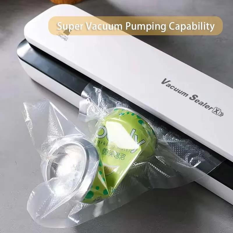 XIAOMI Vacuum Sealing Machine Freshness Automatic Food Packaging Household Snacks  Pumping Air Self-Sealing Machine Multiple Use