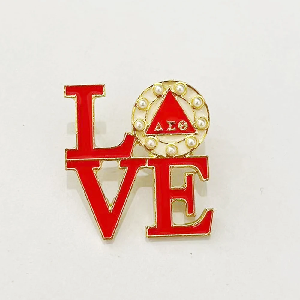 Delta Love Lapel Pin