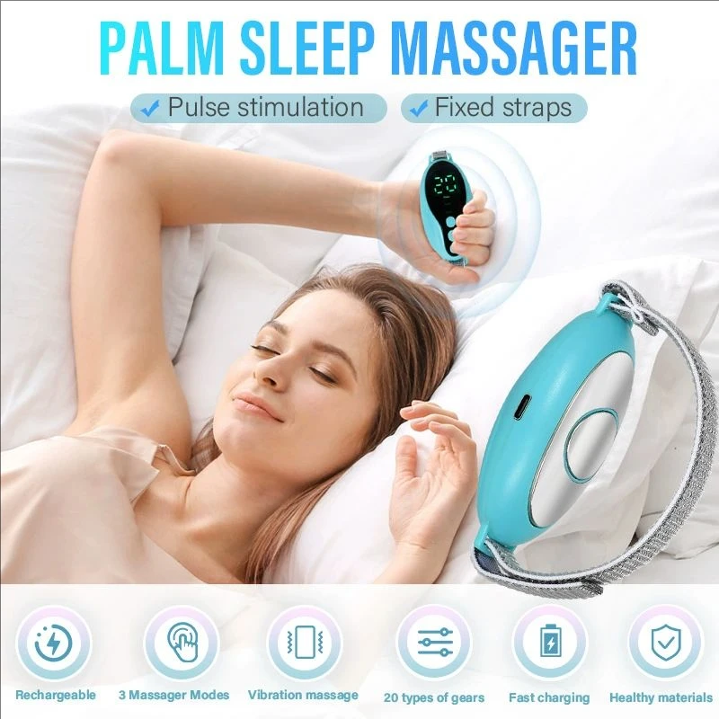 Handheld Sleep Aid Device Relieve Insomnia Instrument Help Sleep Night Anxiety Therapy Relaxatio Pressure Relief Sleep Device
