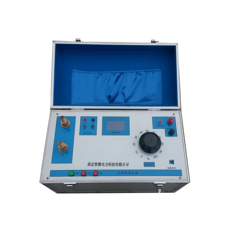 ZW-1000B 500A 1000A Three Phase Primary Injec tion test System Primary Current Injectio n test Set