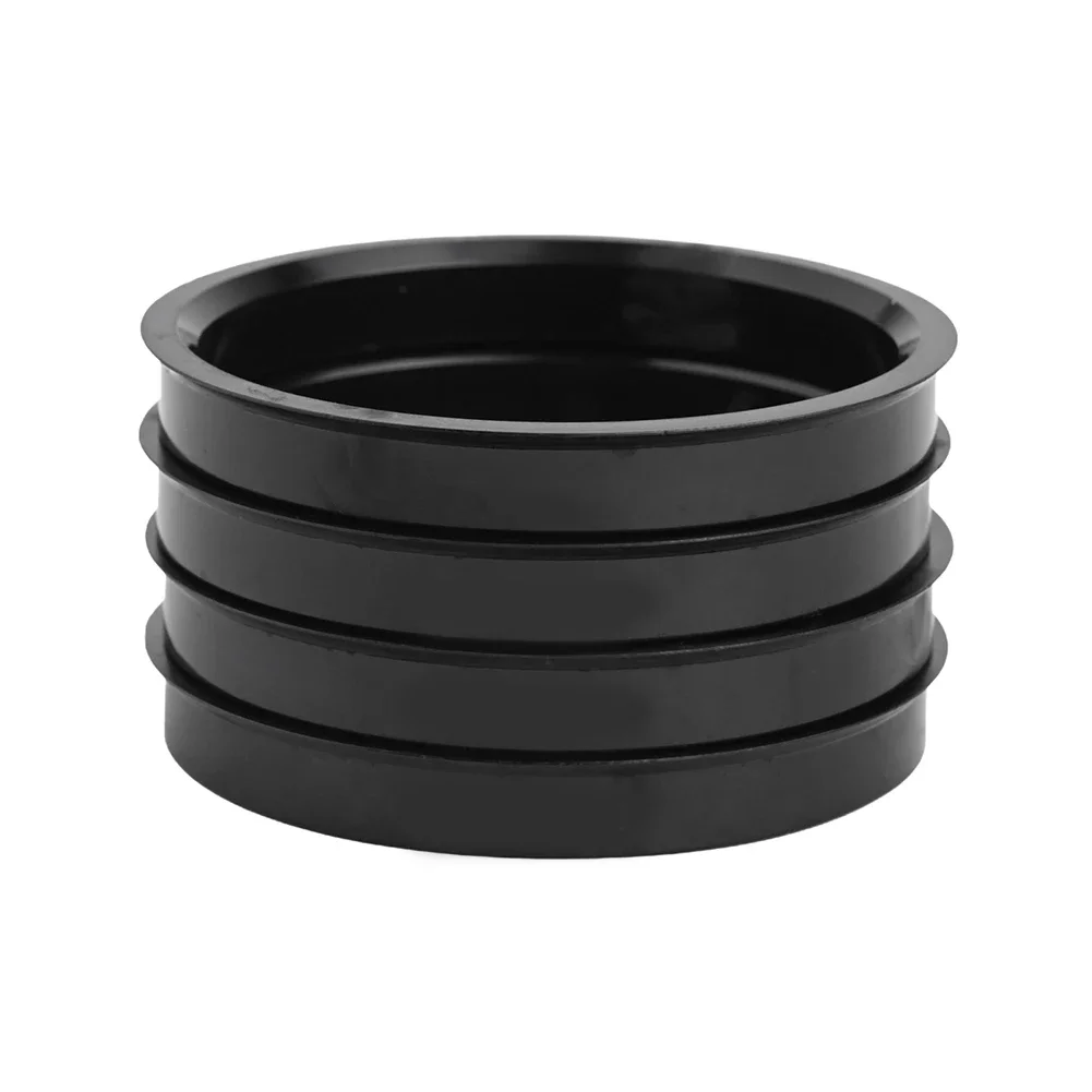 

Кольца ступицы для BMW, центральная прокладка, алюминиевый сплав, черный цвет, простая установка, высокая универсальность для колес автомобиля