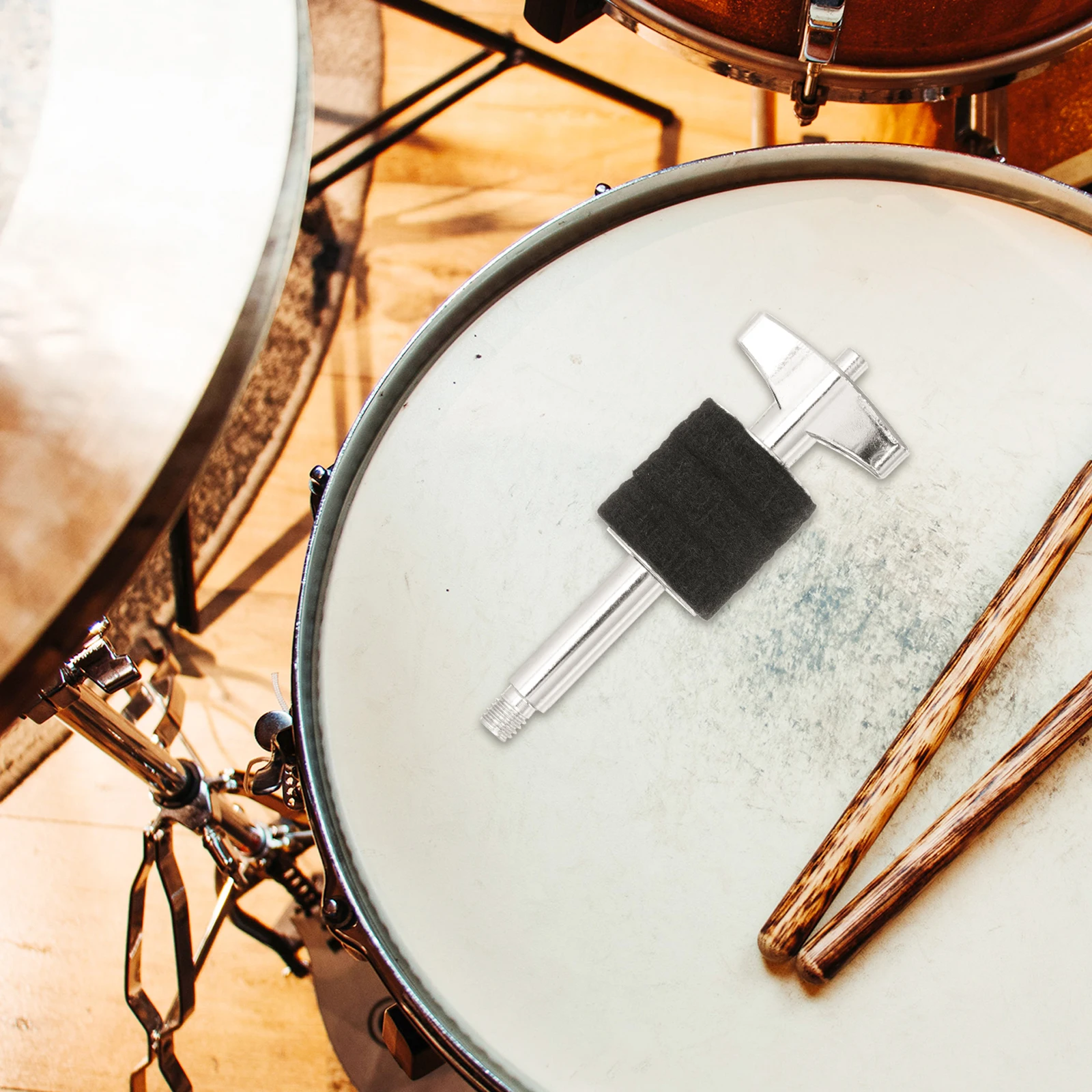 

Cymbal Screw Hanging Drum Kit Accessories Percussion Replacement Wing Stand Black Accessory