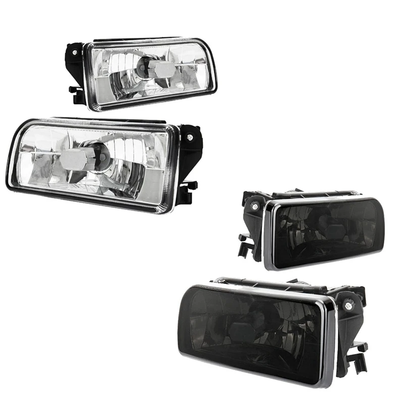 

A22F-Left & Right Front Bumper Headlight Fog Lamps Housing For BMW E36 318I 318Ti 1992-1998 Car Fog Lights Covers