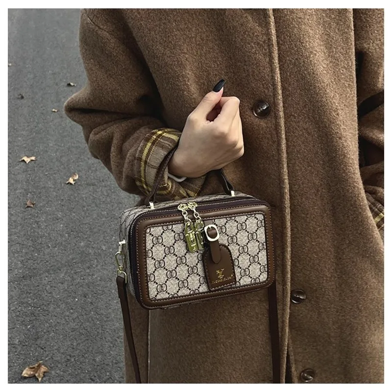 Sac sous les bras chic emblématique pour dames élégantes, sac à bandoulière Design monogramme Signature, sac à bandoulière pourennellement préféré et certifié