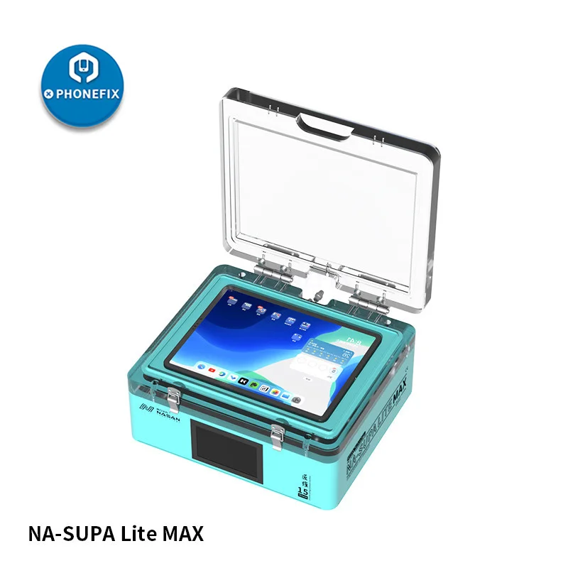 NASAN NA-SUPA LITE MAX LCD Vacuum Laminator Air Bubble Removal Machine For iPhone iPad Screen Laminating Defoaming Refurbishment